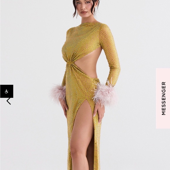 House of CB GINA dress wear for two hours with box.📦 - Picture 2 of 7